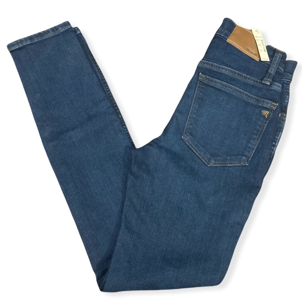 NWT Madewell 10" High Rise Skinny Jeans Size 23 Women's Hayes Wash Style #F4684 - Picture 1 of 13